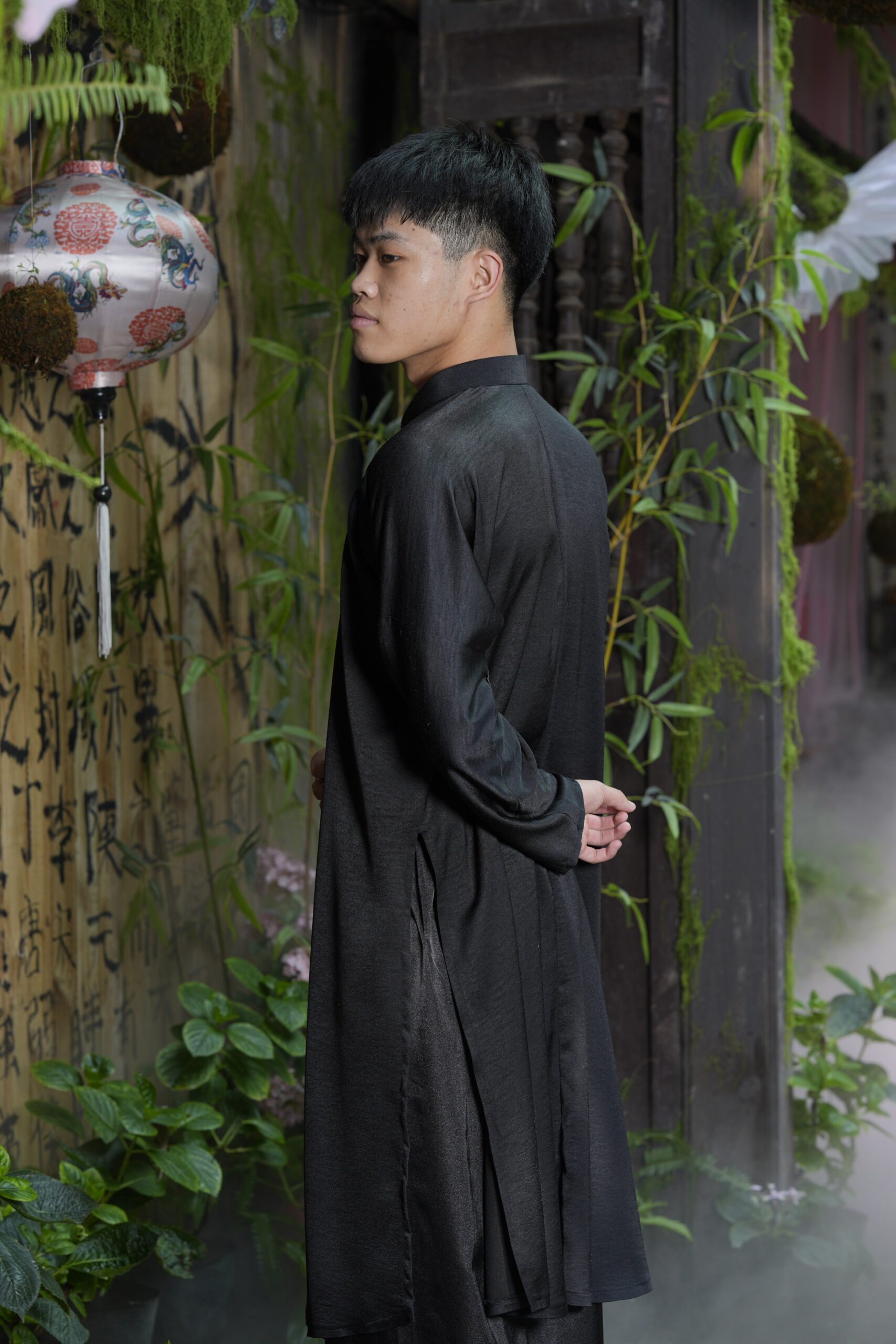 Áo Tấc Nam Đen