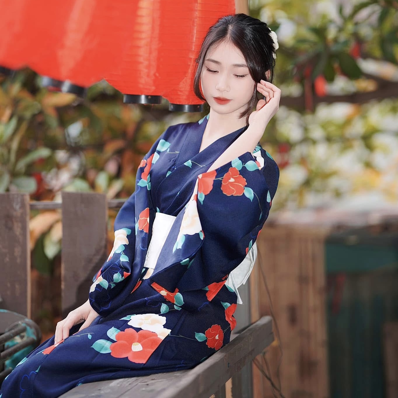 Kimono Hoa
