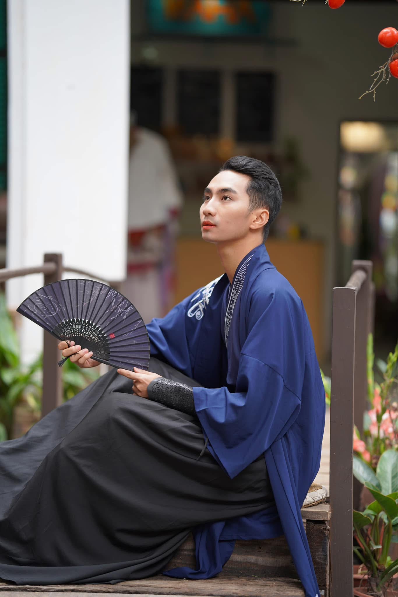 Hán Phục Nam Xanh Dương