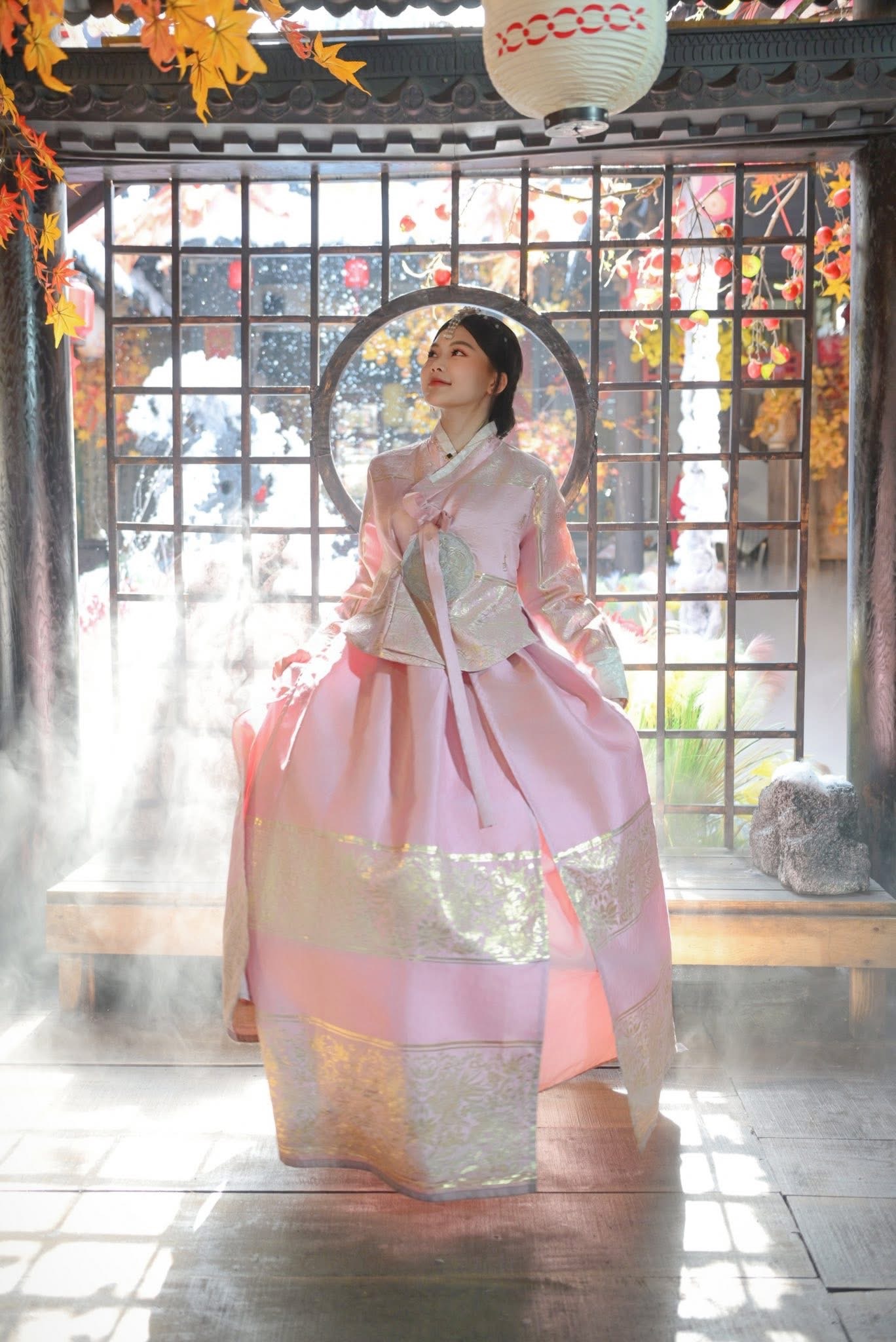 Hanbok hồng sang trọng- combo99 đến 799