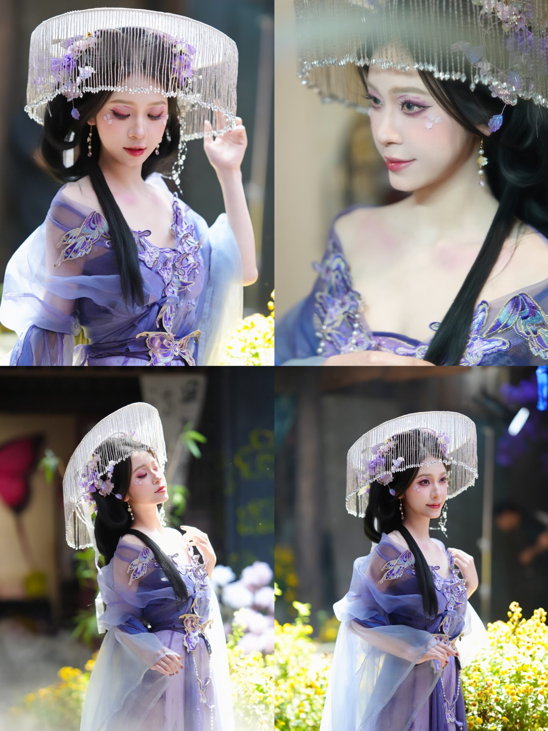 Tím tử đằng 2tr5 giảm còn 999k